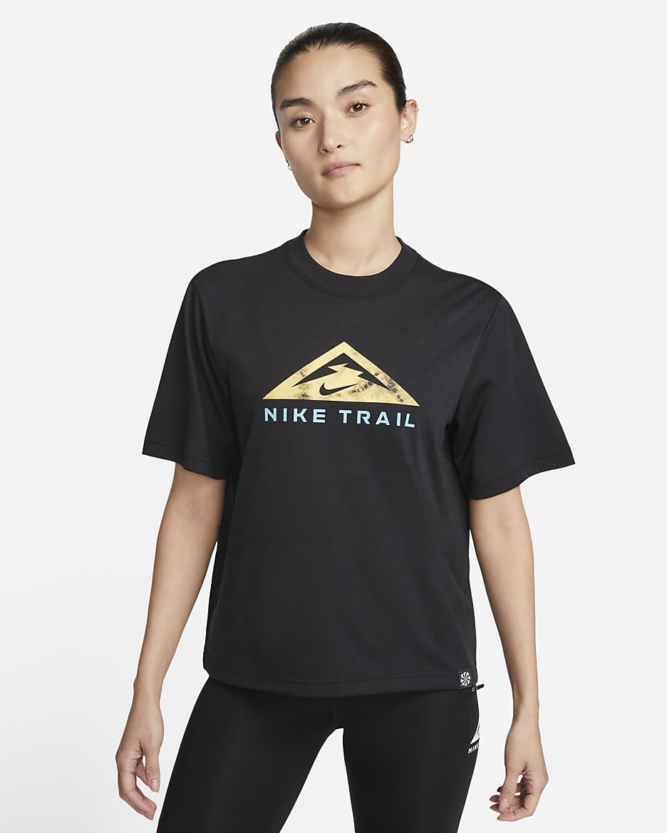 Nike Dri FIT Trail Women s Short Sleeve Tee